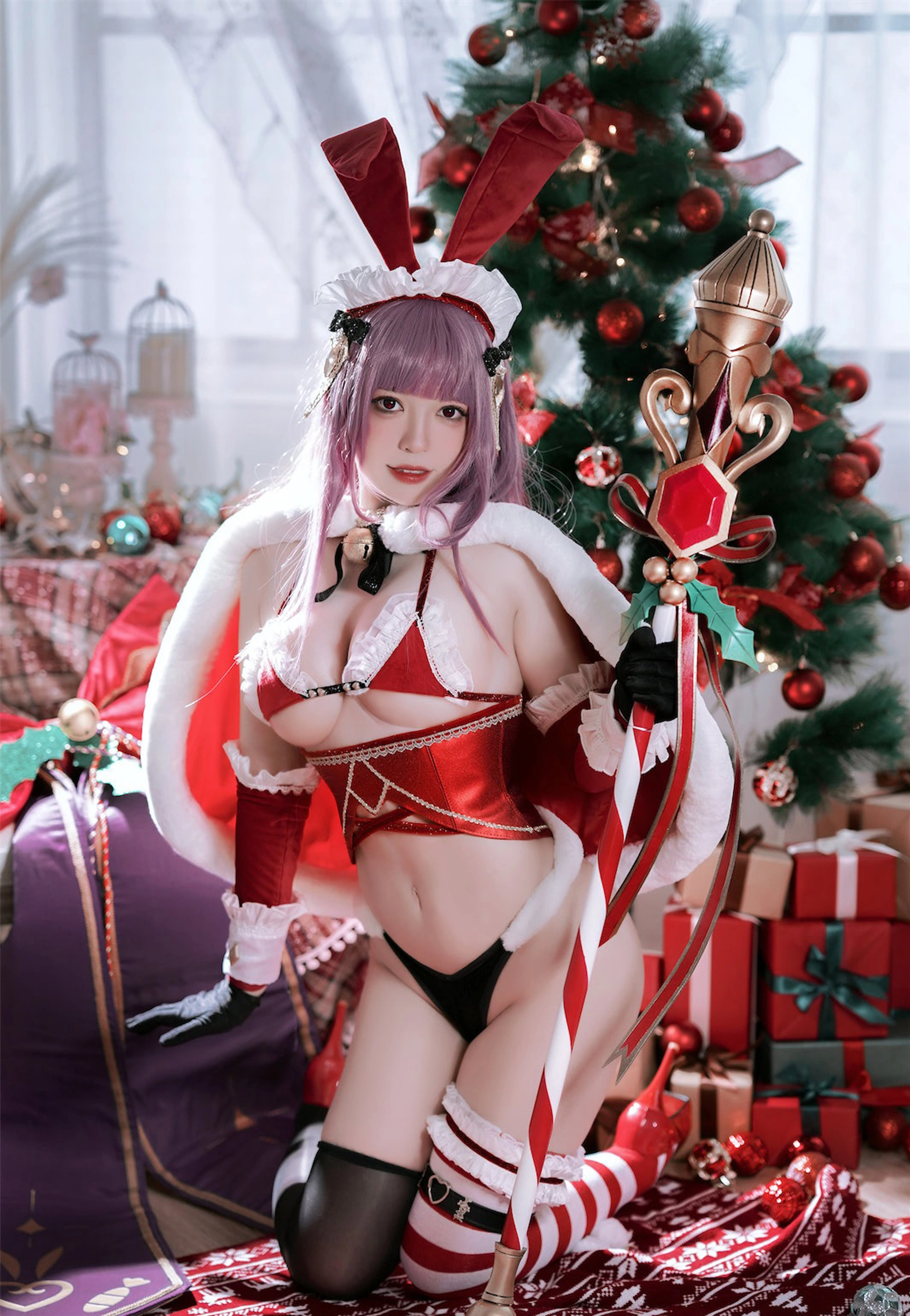 半半子 - NO.63 Christmas Bunny Aike 3